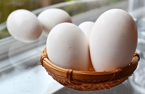 Trứng ngỗng có chứa nhiều chất dinh dưỡng thiết yếu rất tốt cho bà bầu